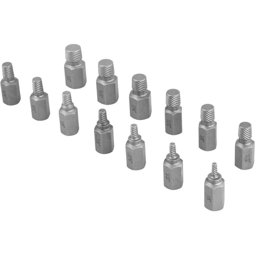 Jogo Bits Saca Parafuso 1/8``-1/2`` 13pcs Crmo Vonder