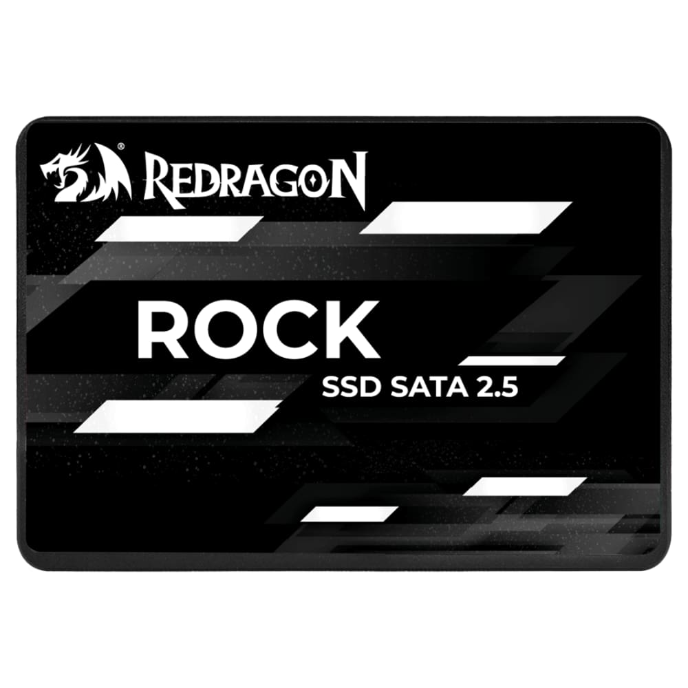 SSD Redragon Rock 480GB 2.5” SATA Leitura 520MB/s Gravação 470MB/s - GD-312