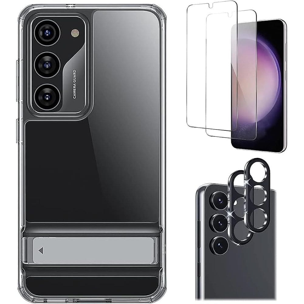 Capa Sahara Case Galaxy S23 AirShield com Suporte Integrado - Kit Completo