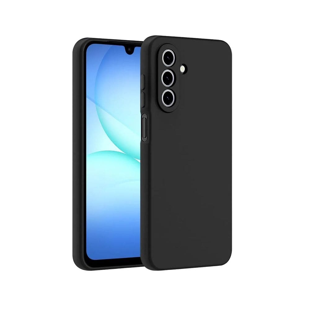Capa SaharaCase de silicone ultrafina para Galaxy A17 preta