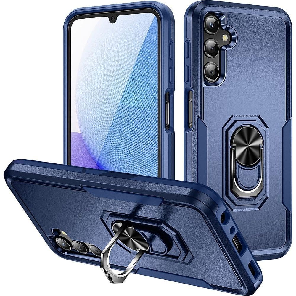 Capa para Celular ZERODAMAGE SAHARA CASE ArmorPro Kickstand Azul