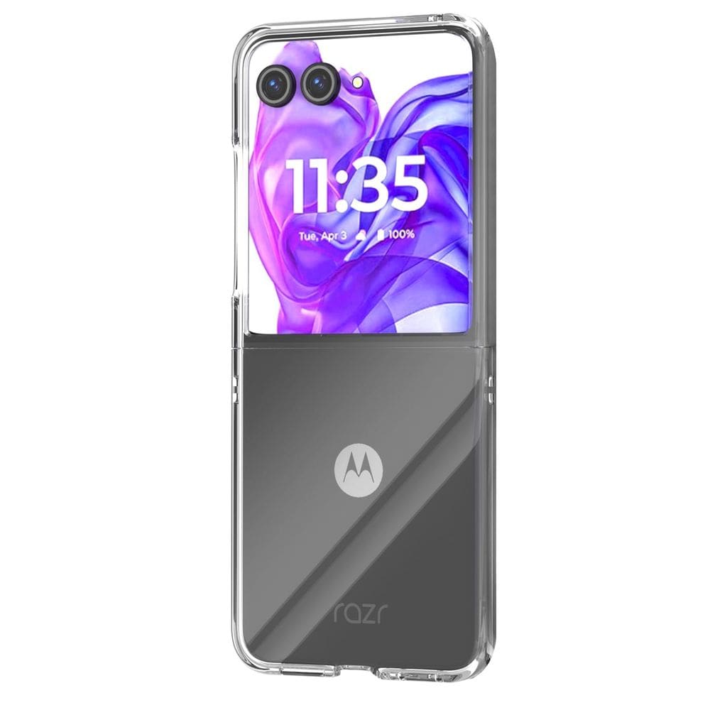 Capa para Celular ZERODAMAGE SAHARA CASE Motorola Razr+ 2024 Transparente