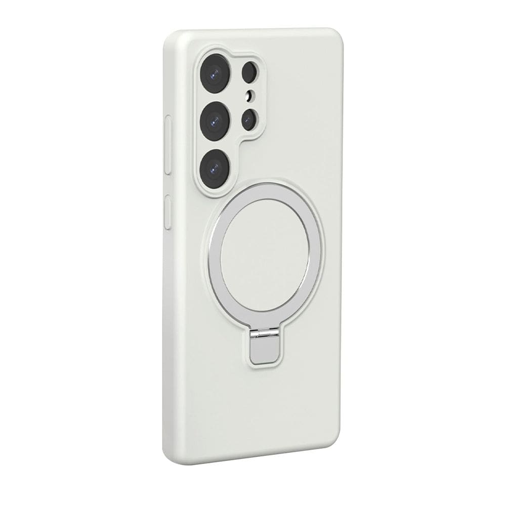 Capa para Celular ZERODAMAGE Sahara Galaxy S25 Ultra Silicone Branco