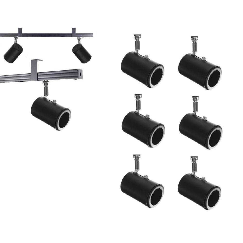Kit 6 Spot Trilho Perfilado Eletro calha Par20 Bulbo OL8