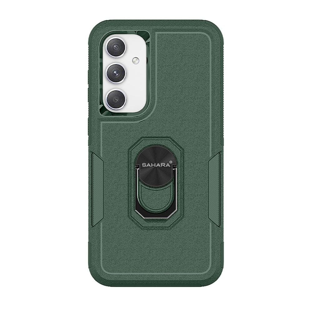 Capa para Celular ZERODAMAGE Sahara Raider para Galaxy S24 FE Verde