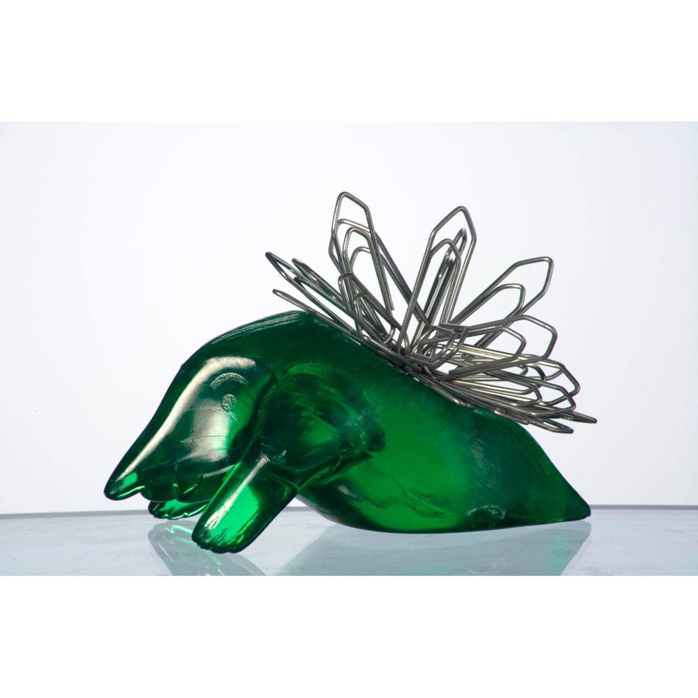 Porta Clips Porco Espinho Orko Verde-IKKO