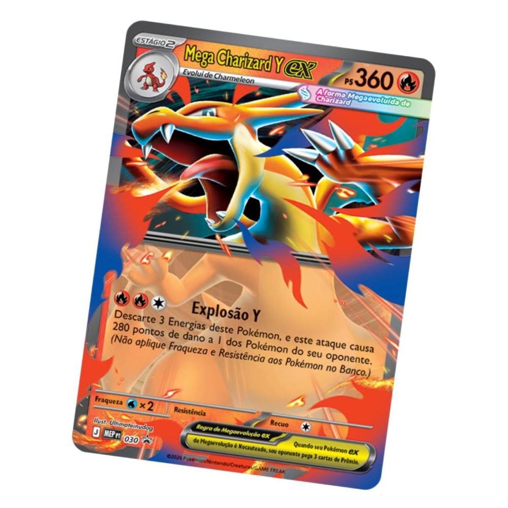 Box Pokemon Coleçao Mega Charizard Y 61 | Casas Bahia
