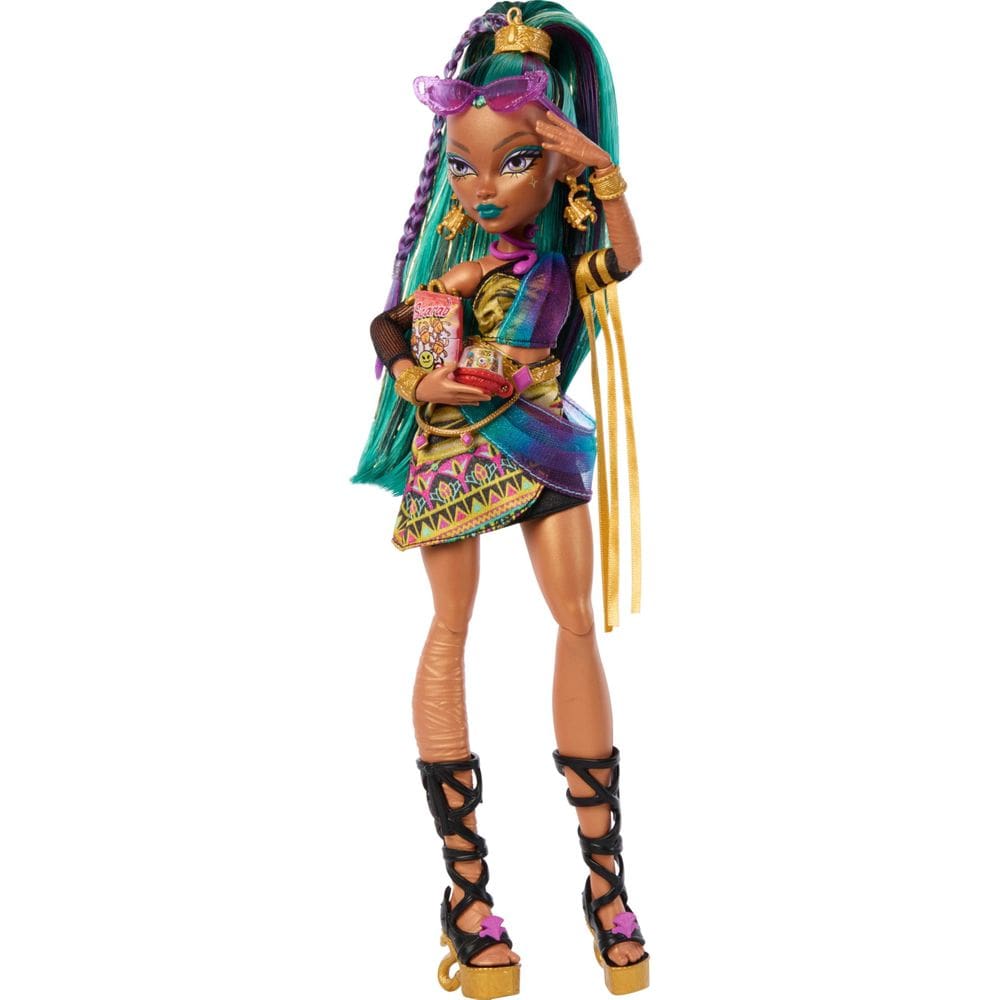 Boneca Monster High Nefera De Nile Royal Mummy com acessórios