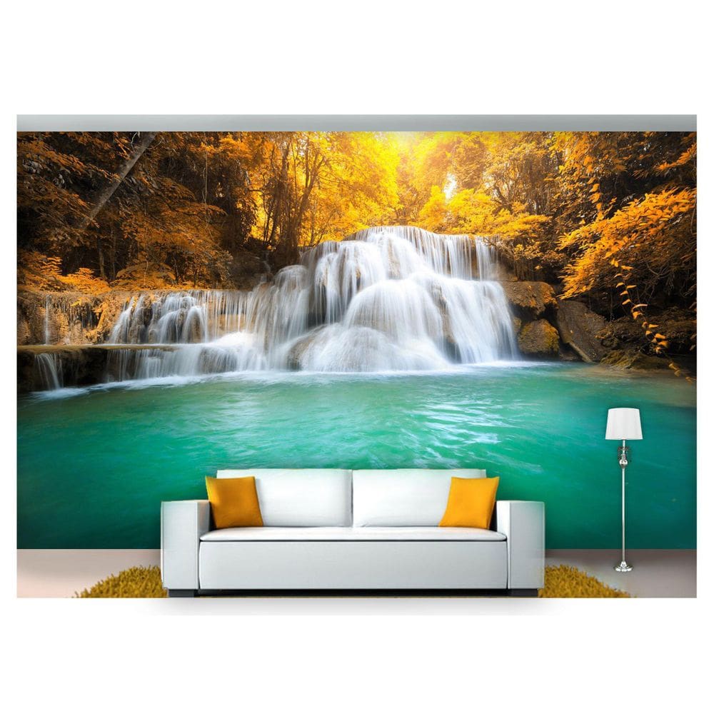 MP - Papel De Parede Cachoeira Natureza Outon