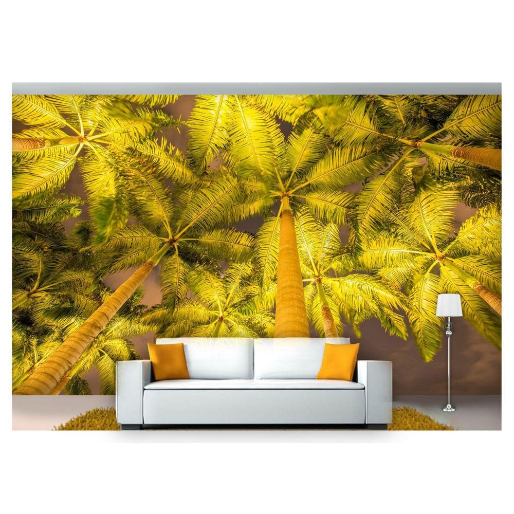 Papel De Parede Praia Mar Coqueiros Árvores  Npr195