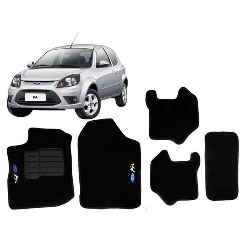 Tapete  Automotivo Carpete De Linha Ford Ka