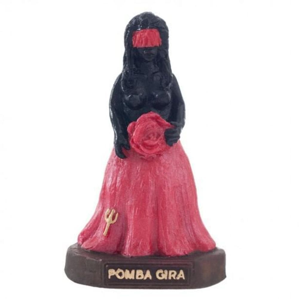 Escultura Pomba Gira 10 Cm Em Resina