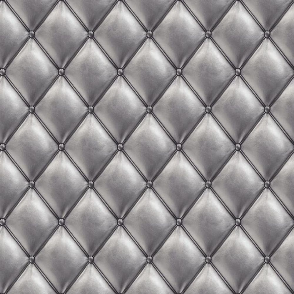 Papel De Parede Couro Cinza Autocolante Sala Quarto Lavavel