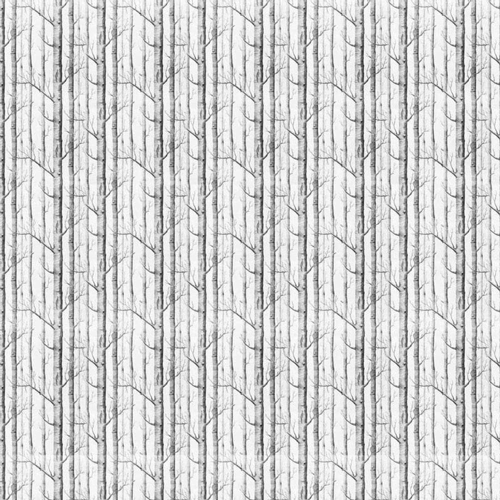 Papel De Parede Arvore Seca Inverno Autocolante Sala Quarto