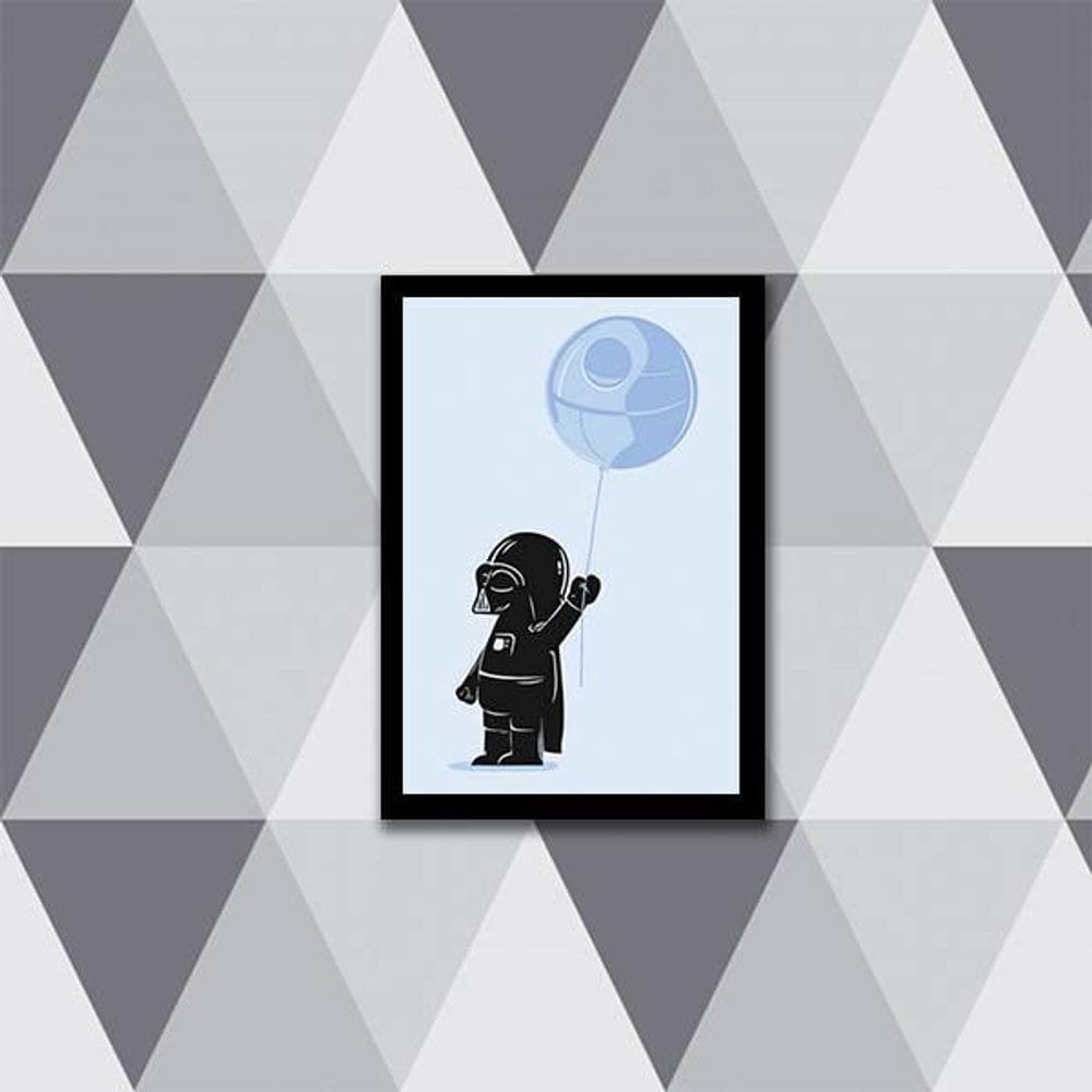 Quadro Darth Vader Baby 24X18Cm