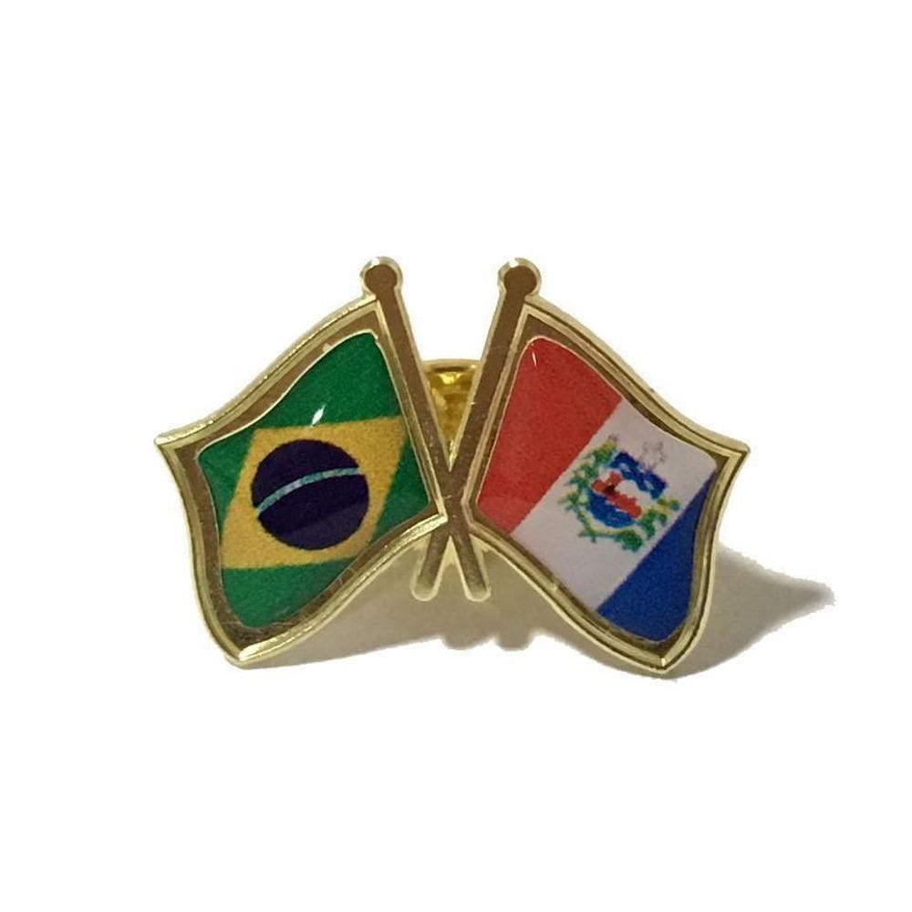 Pin Da Bandeira Do Brasil X Alagoas