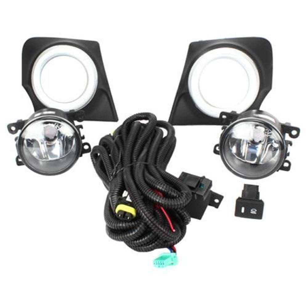 Kit Farol Auxiliar Botao Shocklight L200 Triton