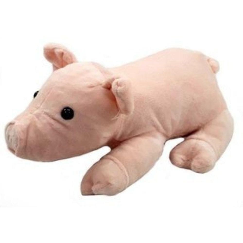 Porquinho De Pelúcia Rabicó 30 Cm