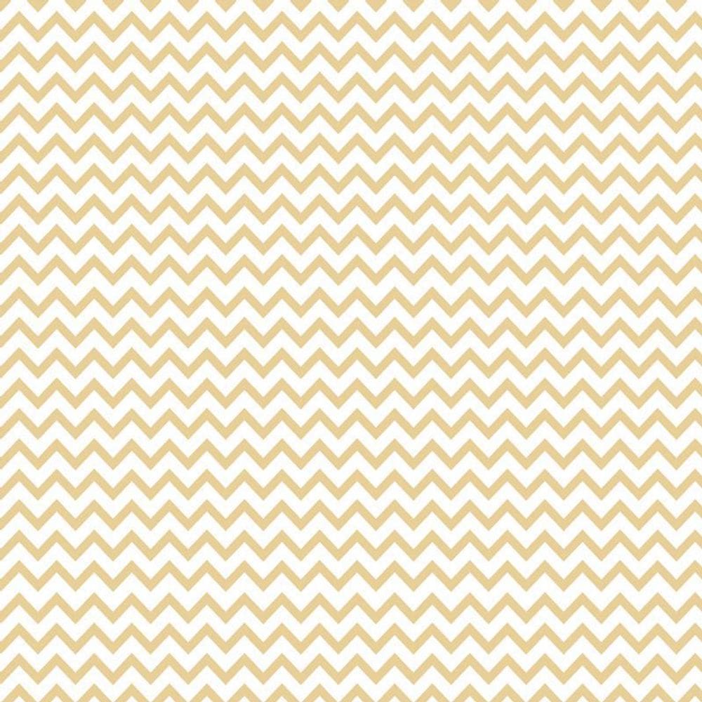 Papel Parede Chevron Amarelo Ouro Branco Adesivo Decorativo