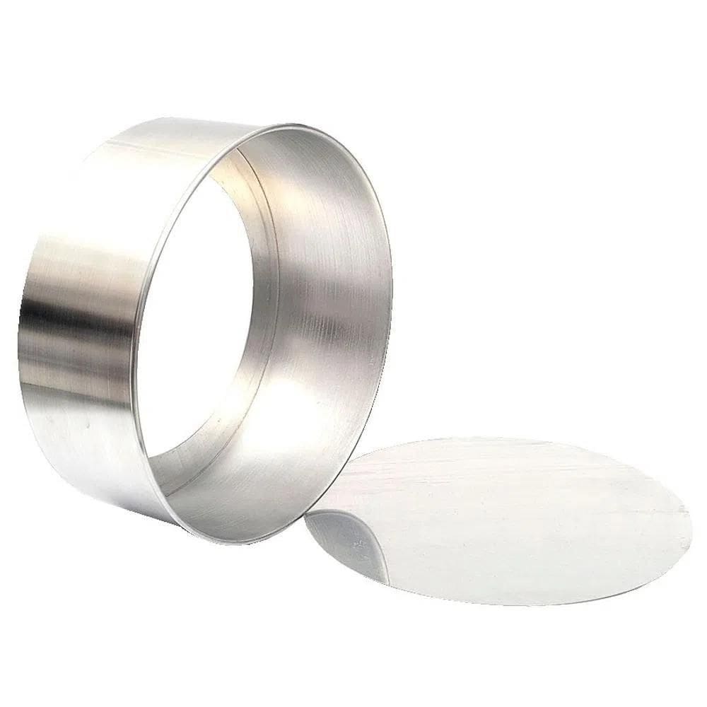 Forma de Bolo Redonda Fundo 27x10cm Alumínio Metasa