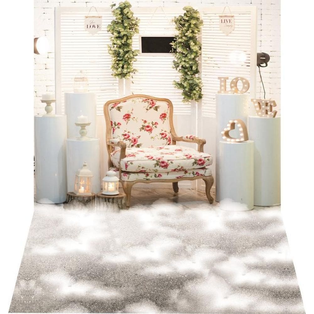 Fundo Fotográfico Newborn Em Tecido Cadeira 1,50X2,20