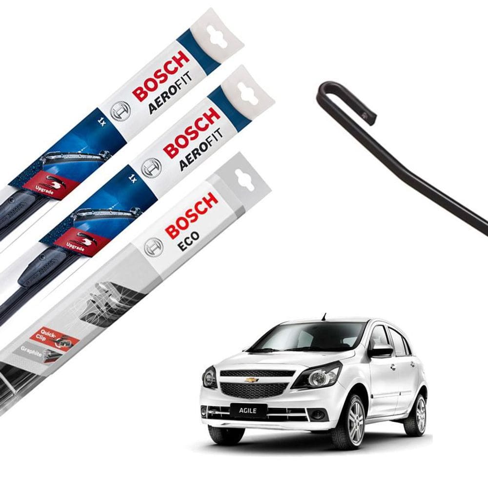 Kit Palheta  Limpador Parabrisa Gm Agile 2009 2010 2011