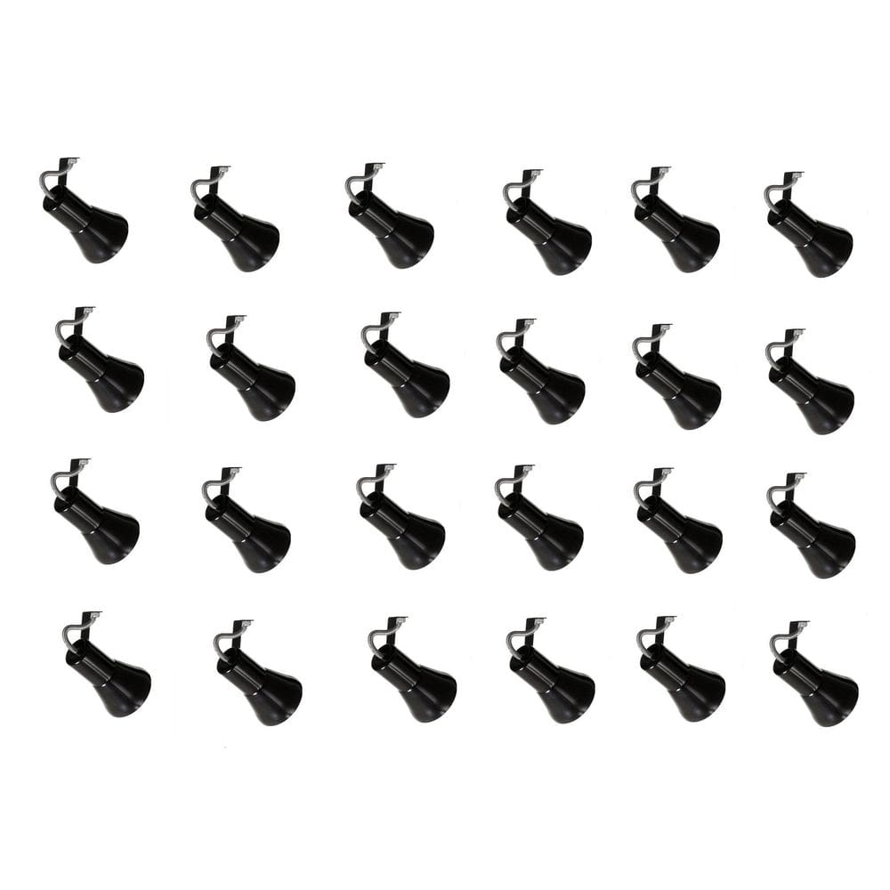 Kit 24 Spot Trilho Perfilado Eletro calha Par20 Bulbo OL3