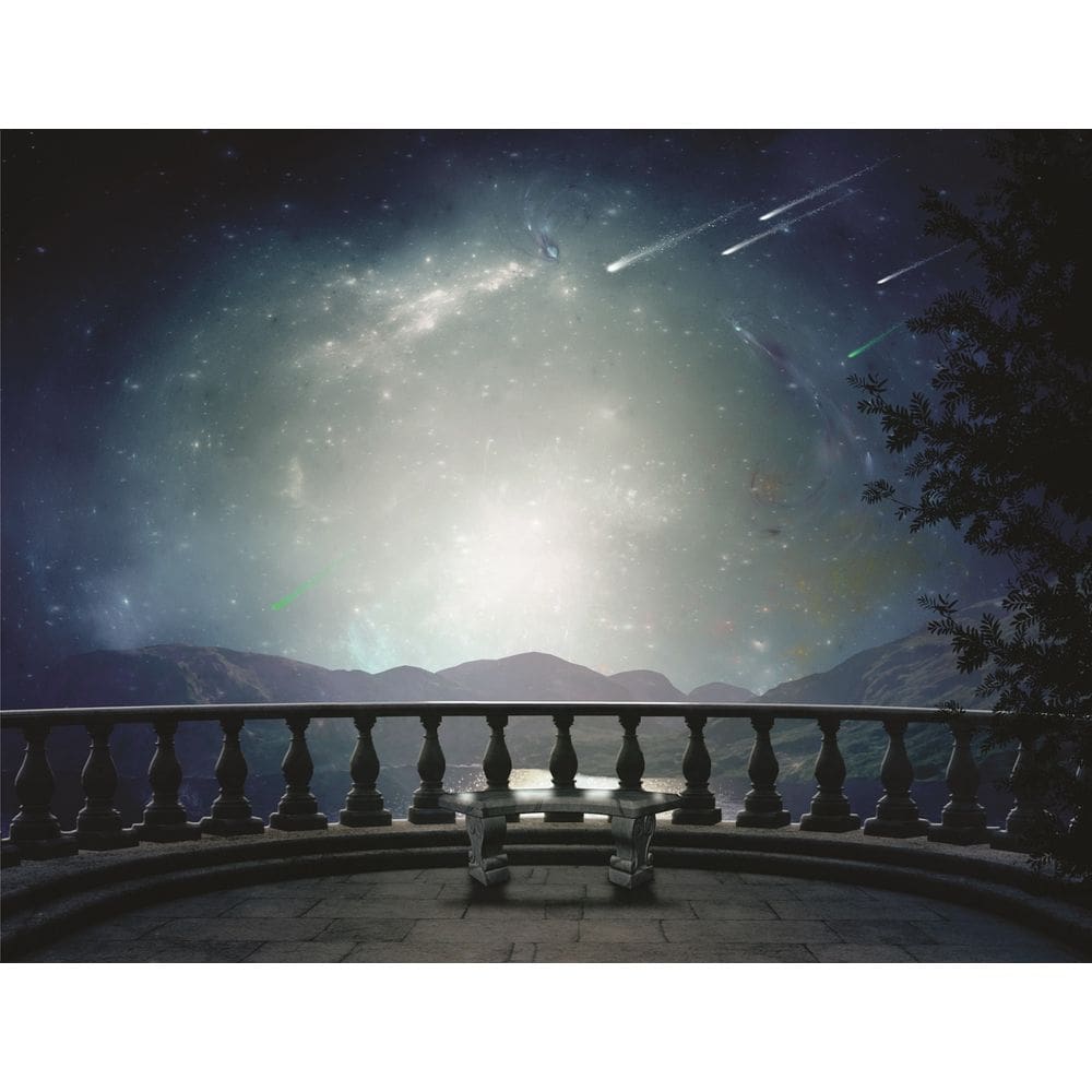 Fundo Fotográfico Em Tecido Ceu Noite  2,80X1,50