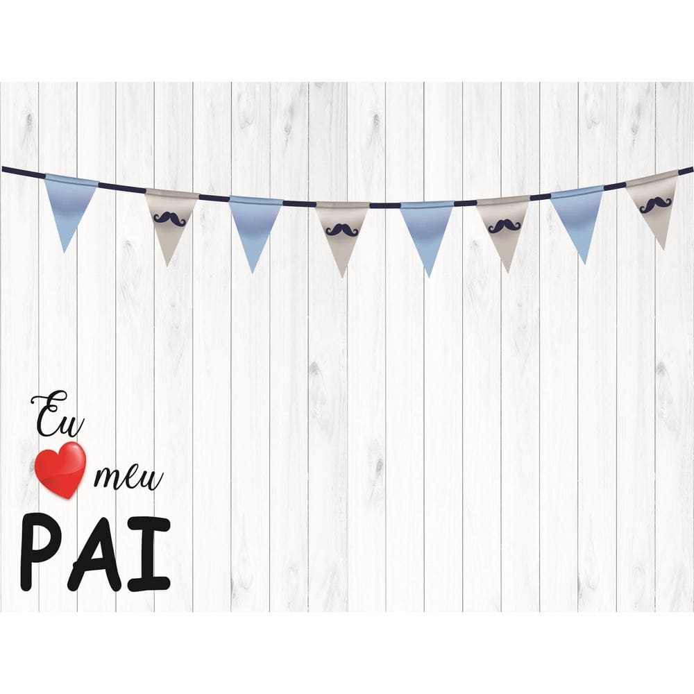 Fundo Fotográfico Em Tecido Super Heroi Pai 2,80X1,50