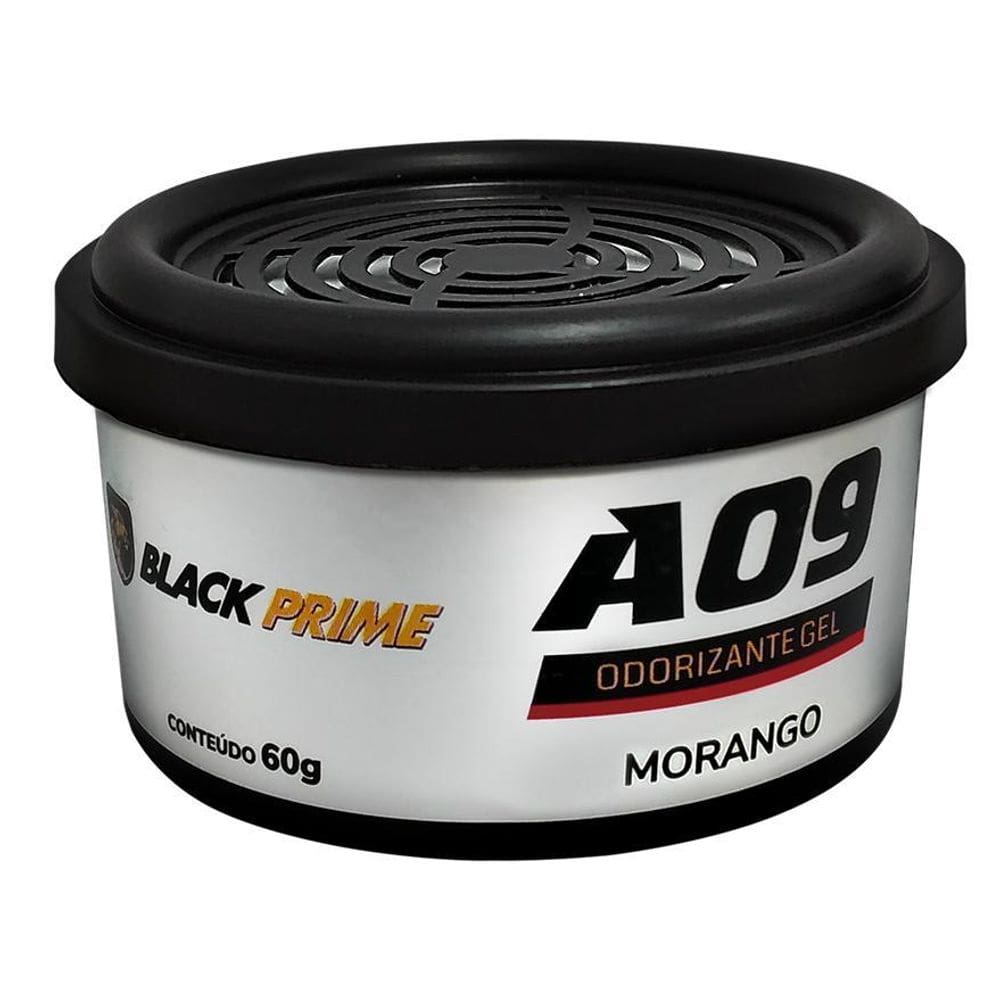 Odorizante Gel A09 Morango Black Prime 60G Cx24Un