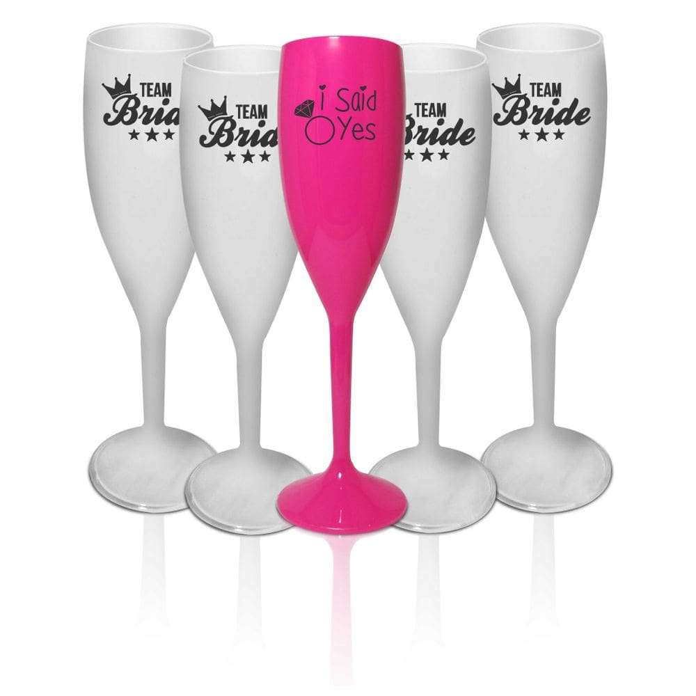 Taça Champagne para Despedida de Solteira - 11 Peças - 170ml