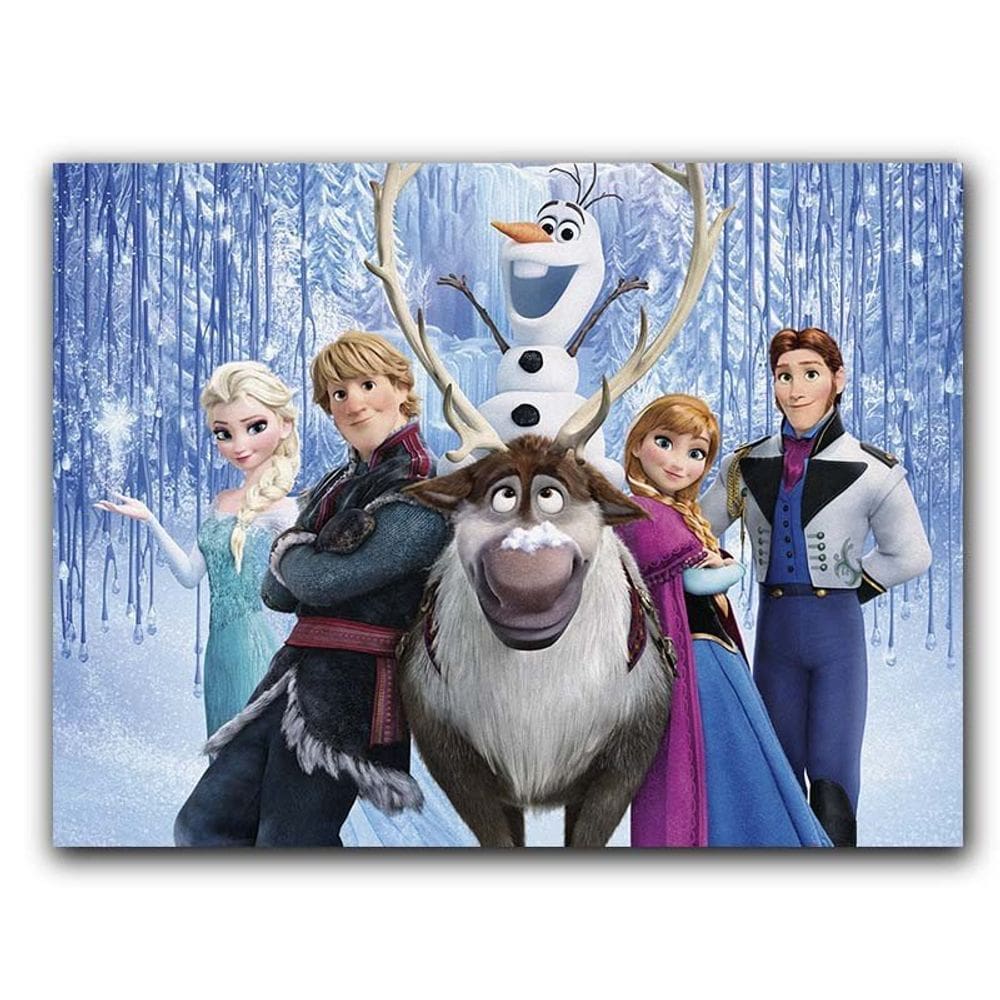 Placa Mdf 20 Cm X 30 Cm - Frozen Bd01