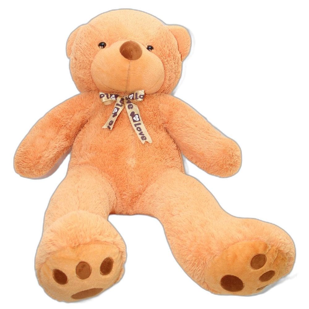 Urso teddy Caramelo 140cm 1,4 mts Premium Casa dos Ursos