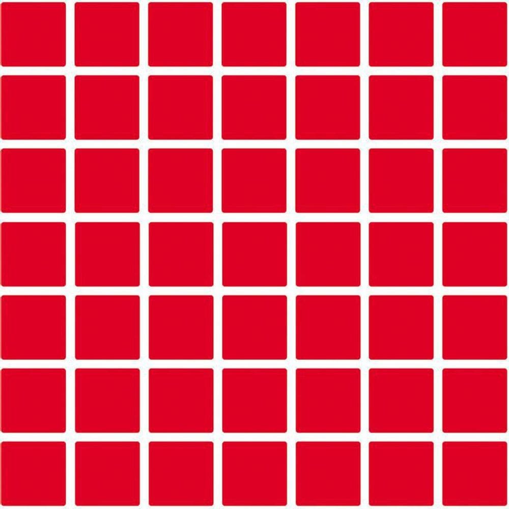 Papel De Parede Pastilha Vermelha Adesivo Banheiro E Cozinha