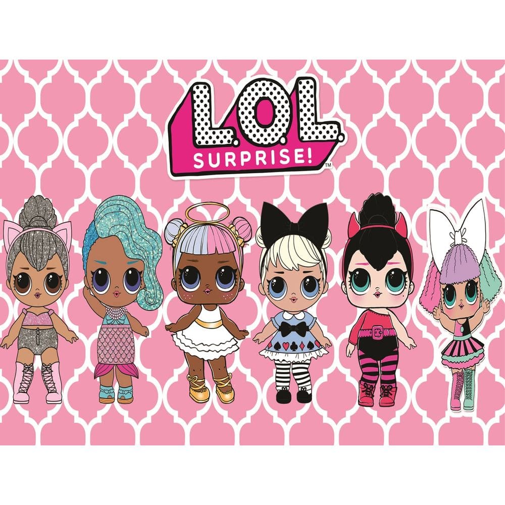 Fundo Fotográfico Em Tecido Lol Surprise 2,80X1,50