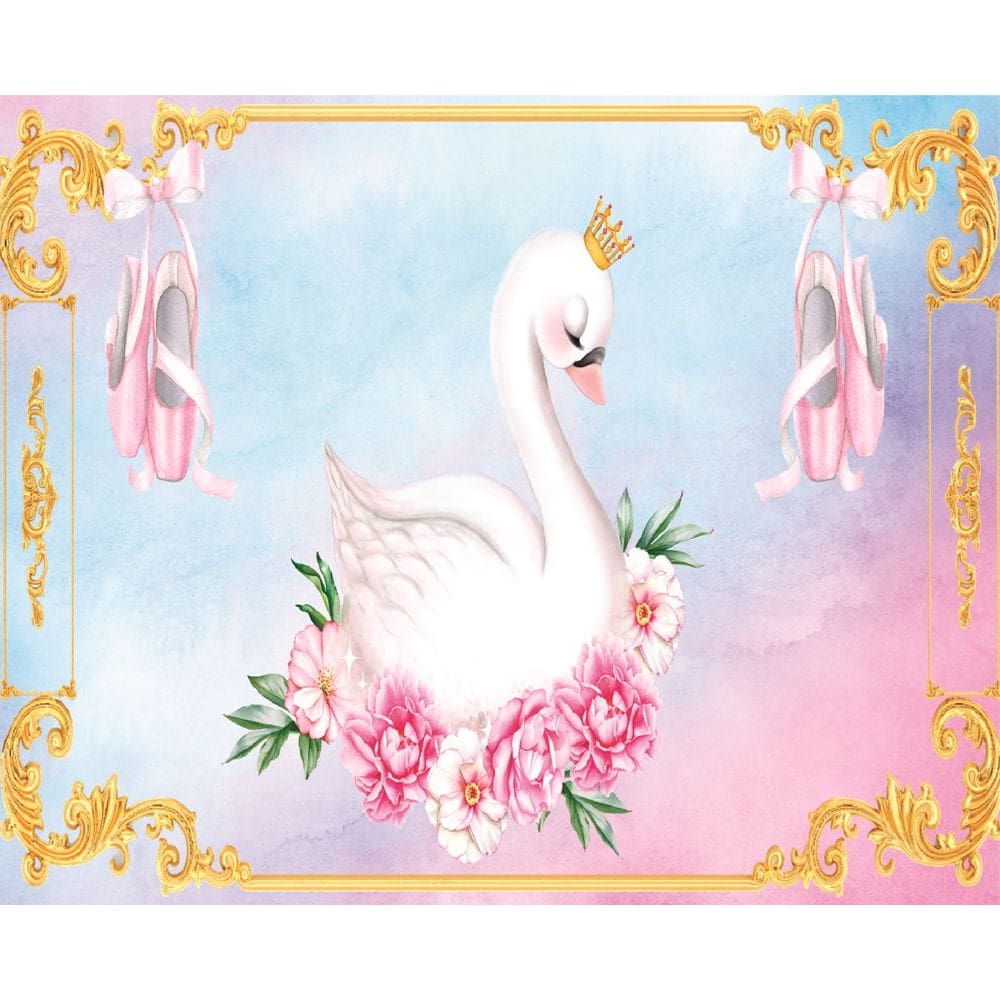 Fundo Fotográfico Em Tecido Encanto Do Cisney 2,80X1,50.