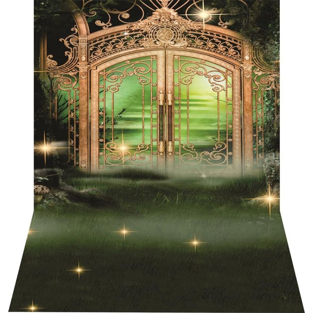 Fundo Fotográfico Newborn Em Tecido Portão 1,50X2,50