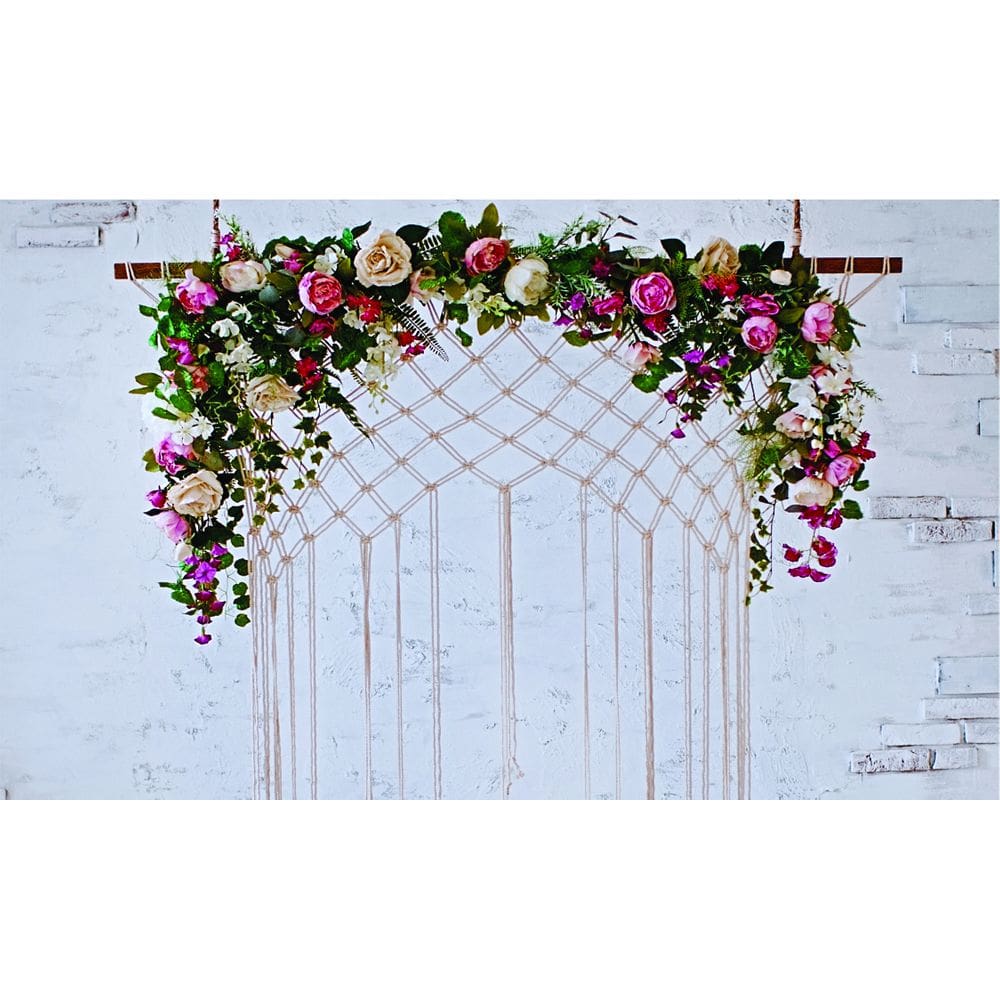 Fundo Fotográfico Em Tecido Floral 2,80X1,50