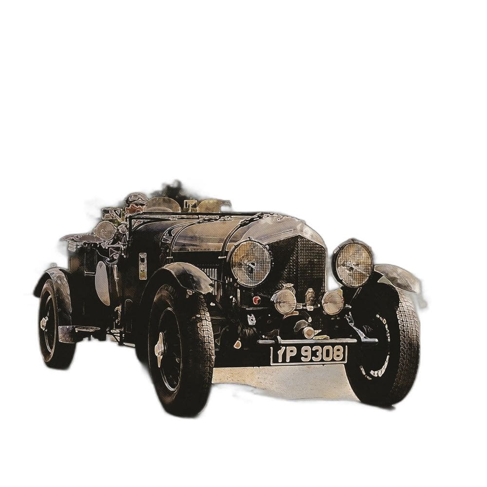 Fundo Fotográfico Em Tecido Carro Antigo 2,20X1,50