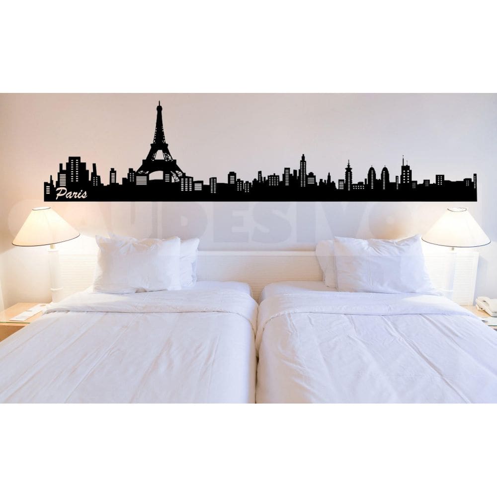 Adesivos Decorativo Cidade Paris Torre Eiffel Com 2 Metros