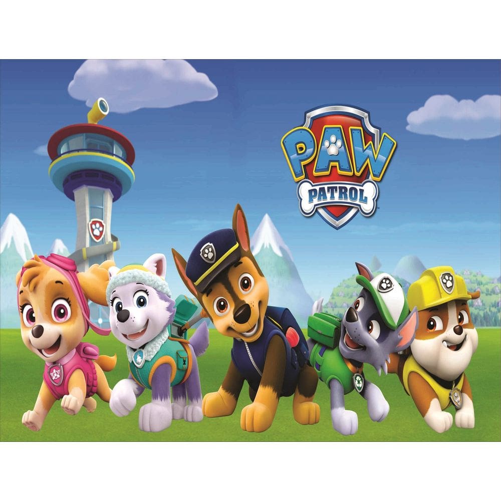 Fundo Fotográfico Em Tecido Patrulha Canina 2,80X1,50