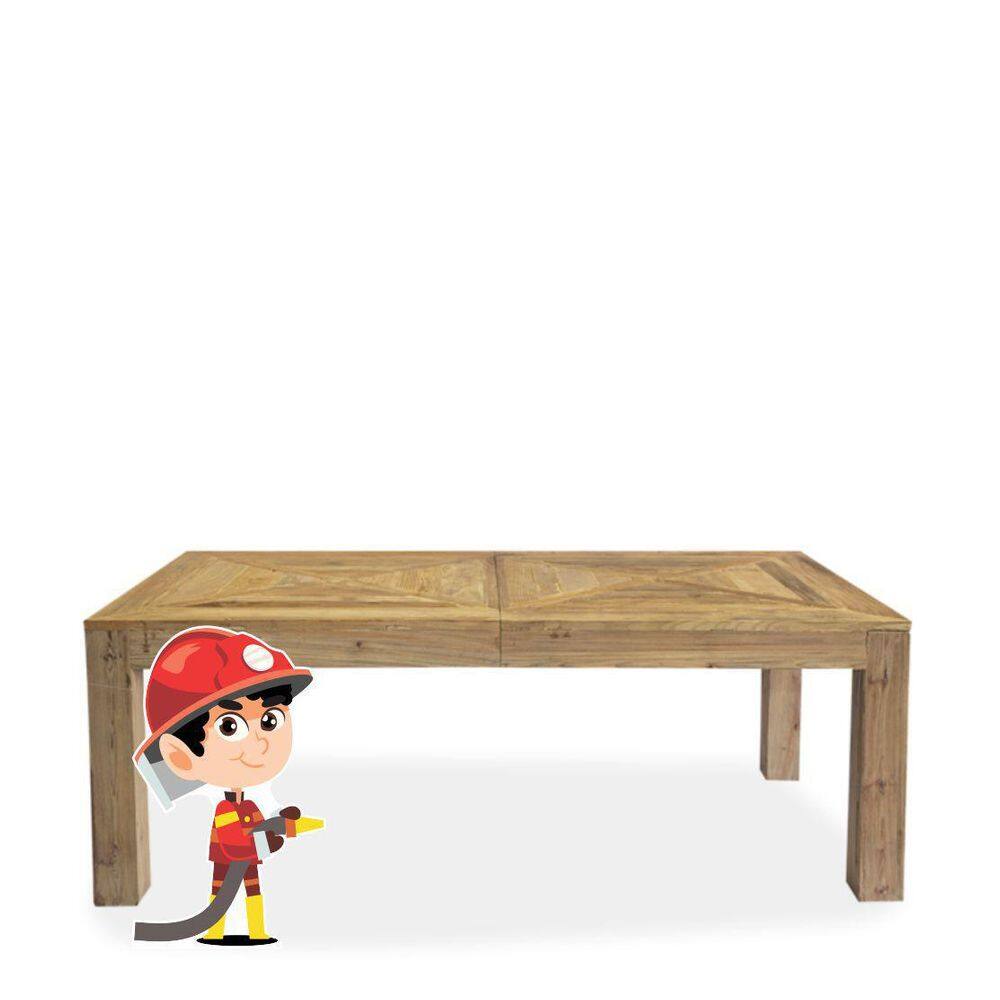 1 Display De Chão Totem Bombeiro Cabelo Preto