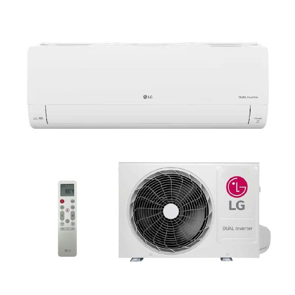 Ar Condicionado Split Hi Wall LG Dual Voice AI Inverter 24.000 Btus Frio 220v R-32