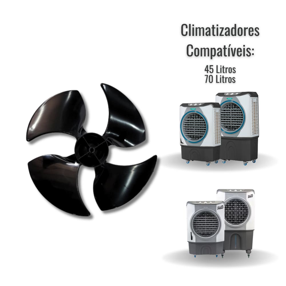 Helice 4 Pas Para Climatizador 45l E 70l