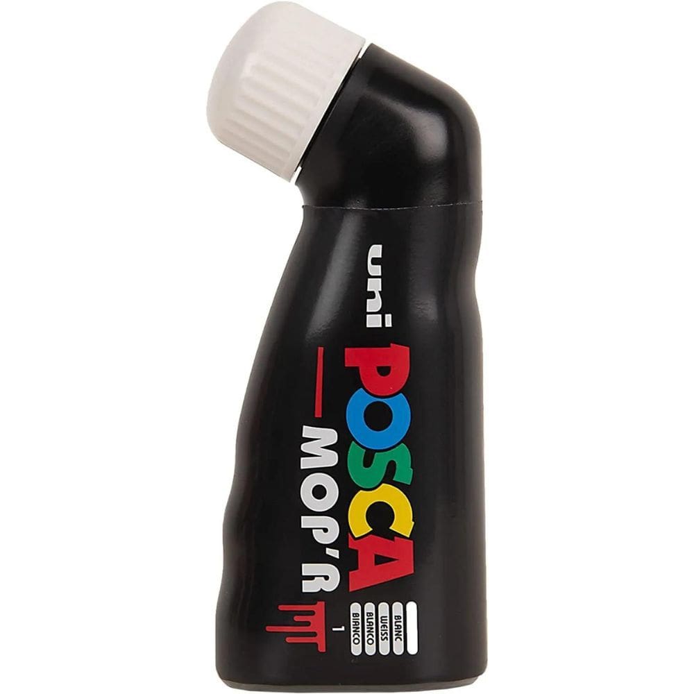 Caneta Marcador Posca Mop`R Branca Uniball Efeito Splash Pcm 22