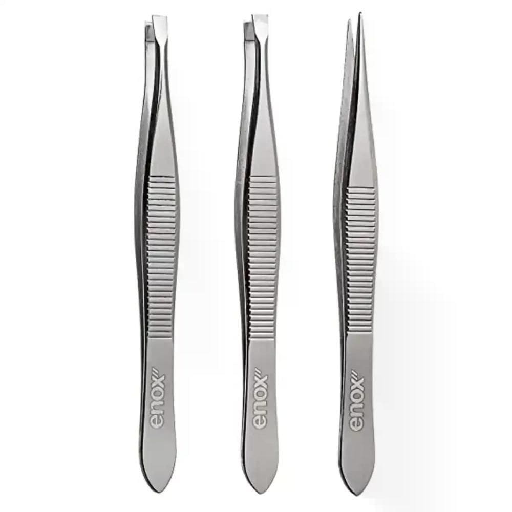 Pinca Enox Kit Trio Ponta Fina Belliz