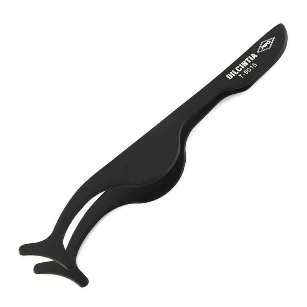 Pinça Inox Preta P-cílios 4,0 Dilcintia