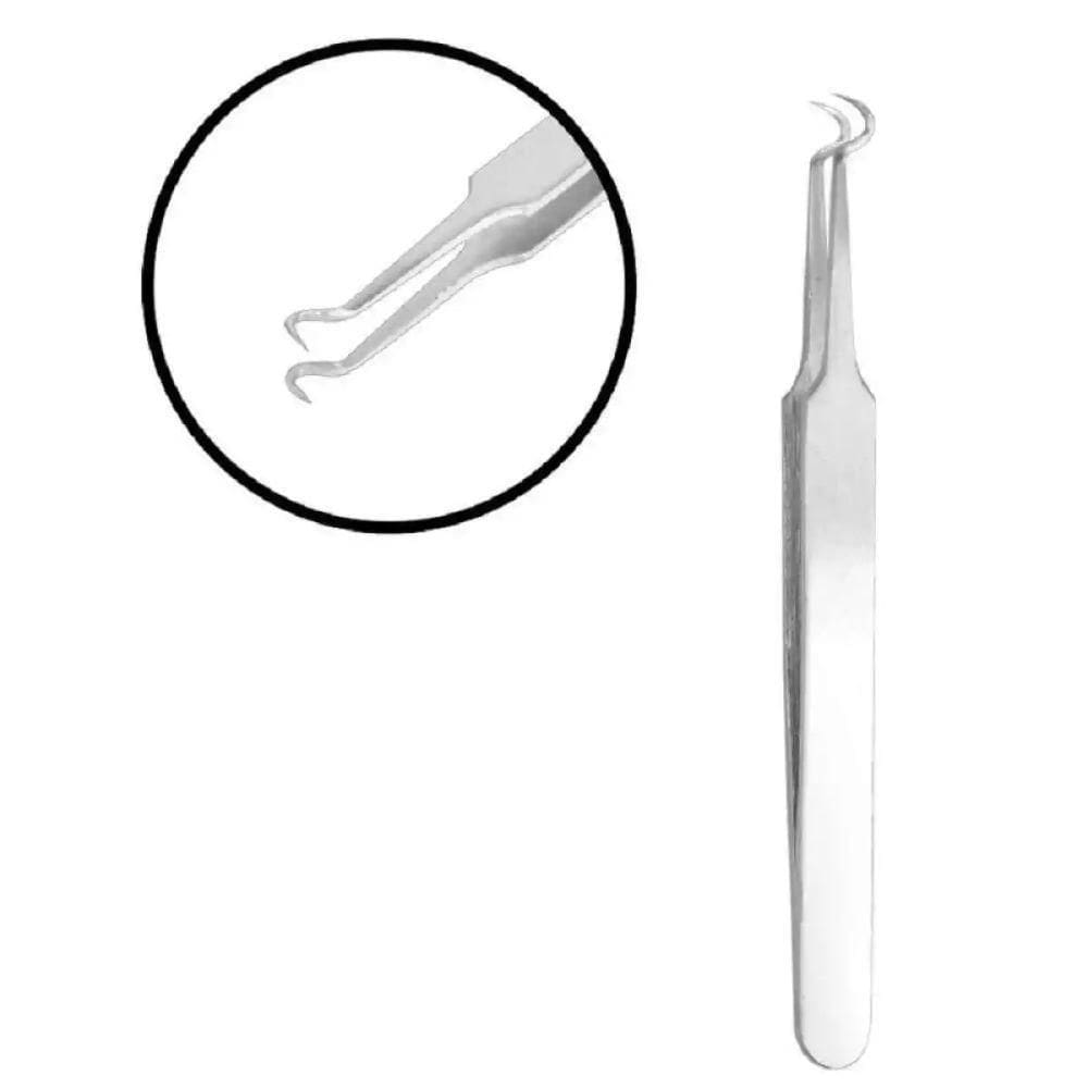 Pinça P-cílios Pp Inox Santa Clara