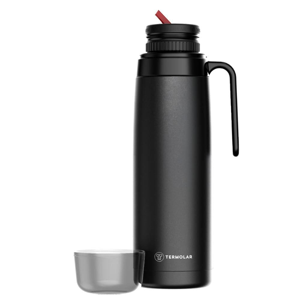 Garrafa Térmica 100% Inox 1L Termolar R-evolution Preto