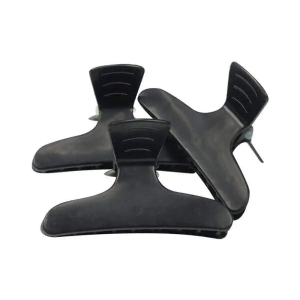 Piranha Plástica Preta Grande Santa Clara C/ 6 Un